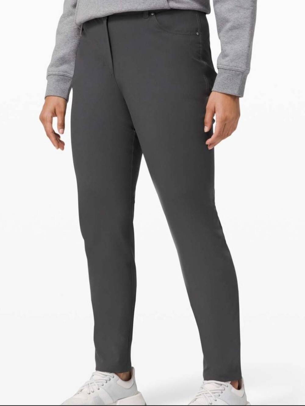 Lululemon City Sleek Slim-fit High Rise Pant true Graphite Gray 30 / 10